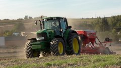 John Deere 7530 Premium - siew bezorkowy 2015