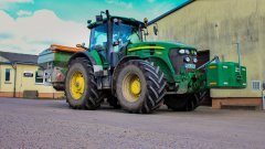 John Deere 7930 + Amazone