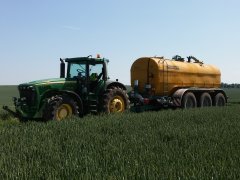 JD 8320 + Zuhammer 27000