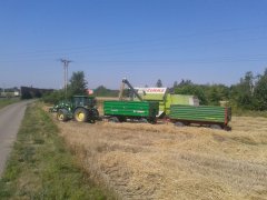 John deere 5620 & przyczepy