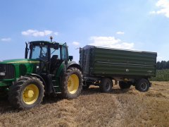 John Deere 6820 & Fliegl dk180