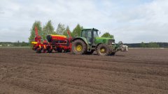 john deere 6820 vaderstad tempo