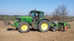 John Deere 6820&Tolmet Tytan 3m&Hassia DKL 300