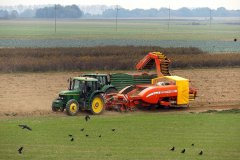 John Deere 6610&Grimme GZ