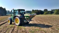 John Deere 6200 + Amazone ZA-F 1004R