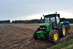 John Deere 6200 + zestaw uprawowo siewny