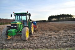 John Deere 6200 + Zestaw uprawowo siewny