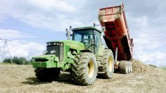 John Deere 8100 + VAIA