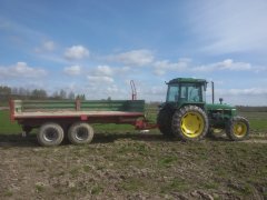 John deer 1640 + Warfama Tandem