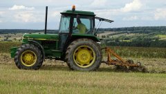 John Deere 1640 + Gruber