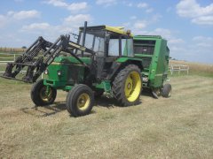 John Deere 1640 i John Deere 550