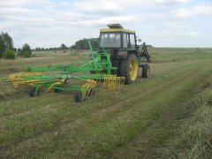 John Deere 1640 i Samasz z450