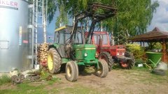 John Deere 1640 i Same Drago 100