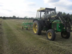 John Deere 1640 i Samsz z450