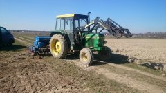 John Deere 1640 & nordsten lift-o-matic 3m