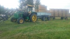 John Deere 1640 z Hl 6011 i laweta