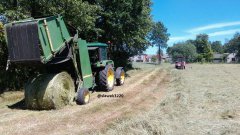 John Deere 3040 + JD 550