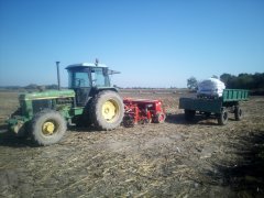 John deere 3350 + Agro-masz + Poznaniak oraz D-47