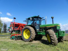 John Deere 3650 + AgroMasz