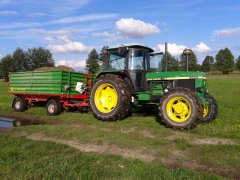 John Deere 3650 + Pronar T-653.2