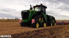 John Deere 9620RX i Horsch Terrano 6FM