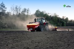 Massey Ferguson 8737 + Vaderstad FH2200 + VADERSTADT TEMPO 6