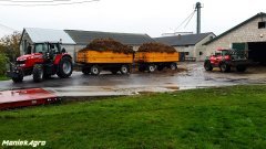 Massey Ferguson 7615 & 2xWielton 8