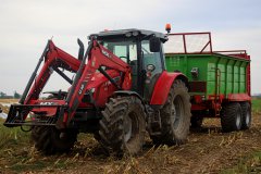 Massey Ferguson 5612 + Unia Tytan 13