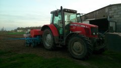 Massey Ferguson 5670 + Monosem