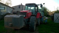 Massey Ferguson 5670 + Monosem