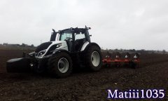 Valtra 175KM + Pług 5 skib Obrotowy Gregoire-Besson na testach! :D