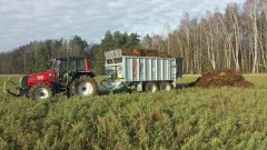 Valtra mezo 6550 Hi-Tech & Fliegl gigant asw 110