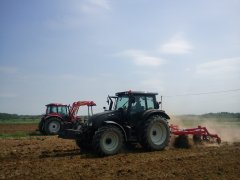 Valtra N111e + Agrofactory & Pronar 5340