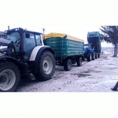 Valtra N123 & New Holland T7 170 & Oechler