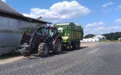 Valtra N92 & Krone AX 280 GD