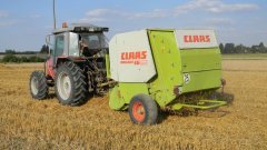 Massey Ferguson 3060 + Claas Rolant 46