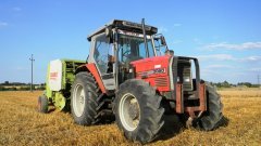 Massey Ferguson 3060 + Claas Rollant 46