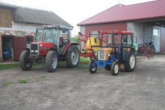 Massey Ferguson 3065 i Ursus c-330