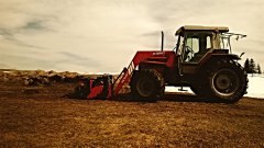 Massey Ferguson 3075 and Mailleux 40.85