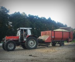 Massey Ferguson 3085 E + Fahr E-327