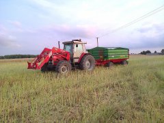 Massey Ferguson 3085 & Pronar PT606