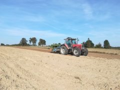 Massey Ferguson 3095 & Lemken Zirkon & Amazone D7