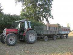 Massey ferguson 6150 + 2x autosan