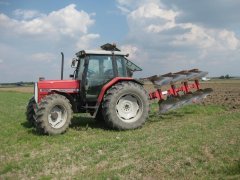 Massey Ferguson 6150 & Unia ibis