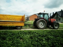 MASSEY FERGUSON 6180 & WIELTON 8T