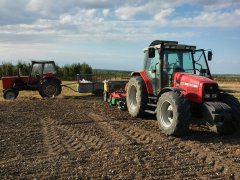 Massey Ferguson 6265 i Ursus C-360 3P