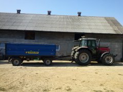 Massey ferguson 8110&Zasław 8t