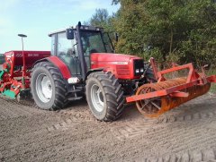 Massey 6290 + AgroMasz SN 300 + wał campbell