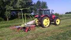 Massey Ferguson 4360 & Claas Liner 420