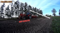 Massey Ferguson 5465 + zestaw uprawiająco-siejący